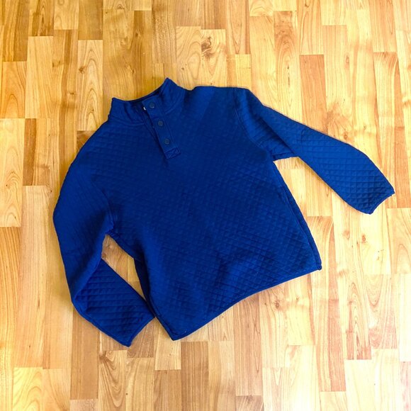 Old Navy Long sleeve Quilted 1/4 snap  sweater Boys XL - Picture 7 of 7